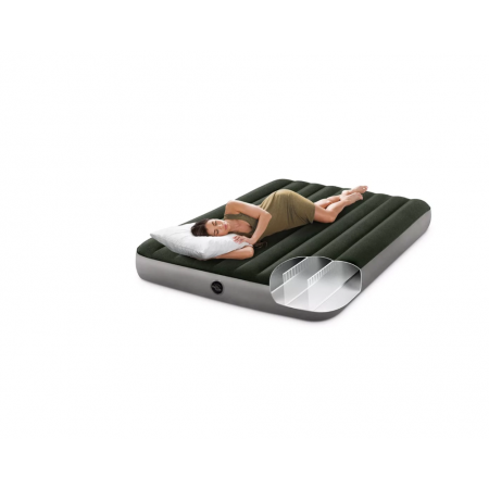 Матрас надувной INTEX 64109 Prestige Downy Queen зеленый