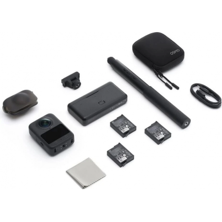 Экшн-камера DJI Osmo 360 Adventure Combo черный