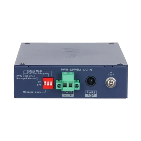 Коммутатор Dahua DH-CHS4206-4ET-90 синий
