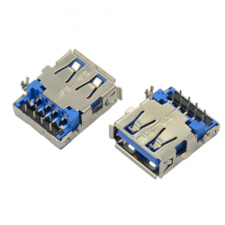 Разъём для ноутбука USB 3.0 A11 синий