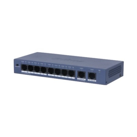 Коммутатор Dahua DH-S3010-8ET2ET-60 синий