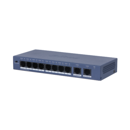 Коммутатор Dahua DH-S3010-8ET2ET-60 синий