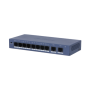 Коммутатор Dahua DH-S3010-8ET2ET-60 синий