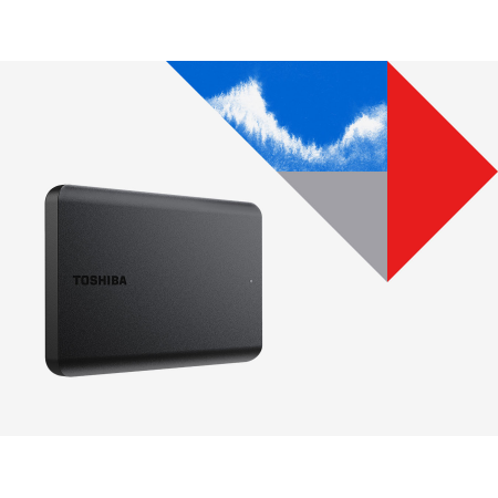 1 ТБ Внешний жесткий диск Toshiba USB 3.0 черный