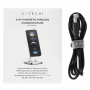 Беспроводное зарядное устройство Satechi 2-in-1 Magnetic Wireless Charging Stand белый