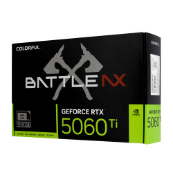 Видеокарта Colorful GeForce RTX 5060 Ti Battle AX DUO 8GB-V (RTX 5060 Ti Battle AX DUO 8GB-V) 8 Гб черный