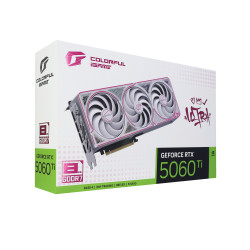Видеокарта Colorful iGame RTX 5060 Ti Ultra W OC 8GB-V (iGame RTX 5060 Ti Ultra W OC 8GB-V) 8 Гб белый