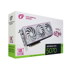 Видеокарта Colorful iGame RTX 5070 Ultra W OC 12GB-V (iGame RTX 5070 Ultra W OC 12GB-V) 12 Гб белый