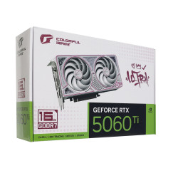 Видеокарта Colorful iGame RTX 5060 Ti Ultra W DUO OC 16GB-V (iGame RTX 5060 Ti Ultra W DUO OC 16GB-V) 16 Гб белый
