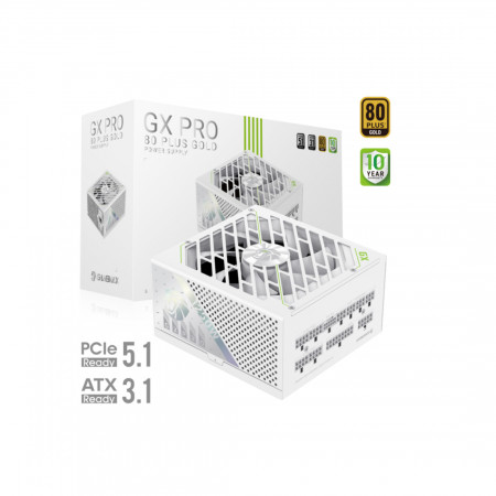 Блок питания Gamemax GX PRO 1250G WH (2121-1250B0026) белый