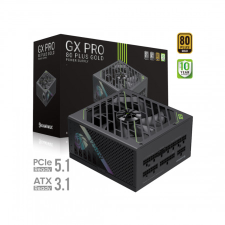 Блок питания Gamemax GX PRO 1250G (2121-1250B0027) черный