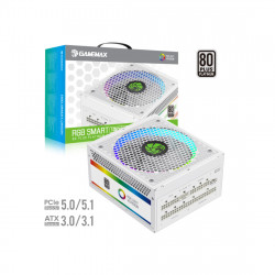 Блок питания Gamemax RGB-Smart 1300 PRO WH (2110-1300B0032) белый