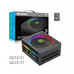 Блок питания Gamemax RGB Smart 1300 PRO (2110-1300B0030) черный
