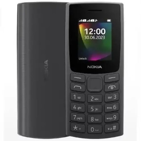 Мобильный телефон Nokia 106 TA-1564 DS EAC CHARCOAL (1GF019BPA2C02) Чёрный