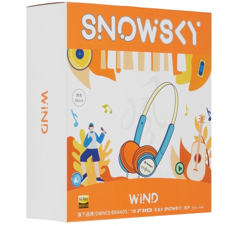 Наушники FiiO SnowSky Wind (F4411W) черный