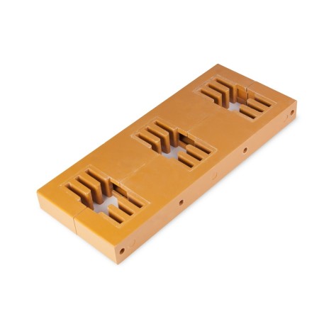 Шинодержатель DELUXE holder ШД-3/3 (10*120) желтый