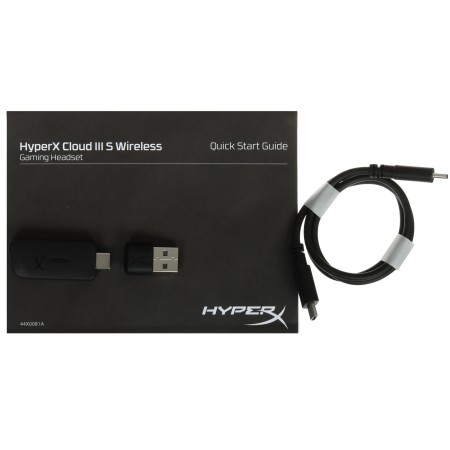 Наушники HyperX Cloud III S Wireless (A59Z0AA) черный/красный