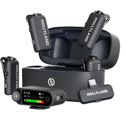 Микрофон Hollyland Lark MAX 2 Combo (MAX2COM) Черный