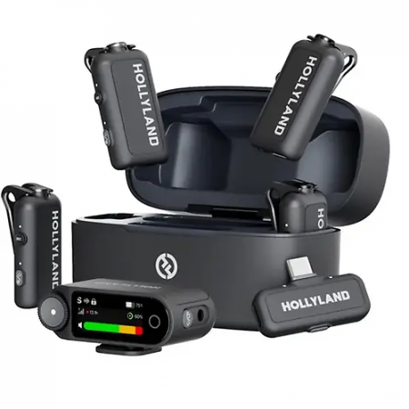 Микрофон Hollyland Lark MAX 2 Combo (MAX2COM) Черный