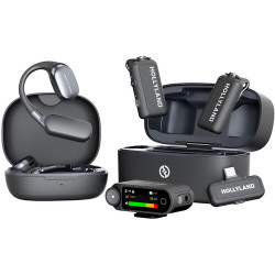 Микрофон Hollyland Lark MAX 2 Ultimate Combo (MAX2UCOM) Черный