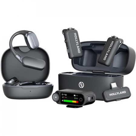 Микрофон Hollyland Lark MAX 2 Ultimate Combo (MAX2UCOM) Черный