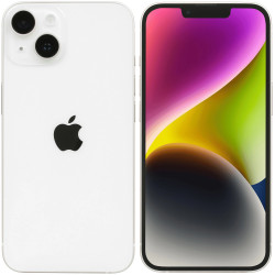 Смартфон Apple iPhone 14 MPUU3RU/A 6/128 ГБ белый (Starlight)