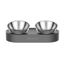 Миски для питомца PETKIT FRESH NANO DOUBLE 15° ADJUSTABLE PET BOWL (Petkit Fresh Nano Double) серебристый