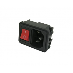 Разъем для офисной техники RUICHI AC-002 красный