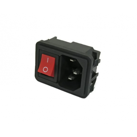 Разъем для офисной техники RUICHI AC-002 красный
