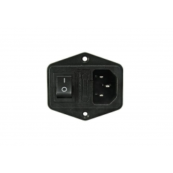 Разъем для офисной техники RUICHI AC-014 черный
