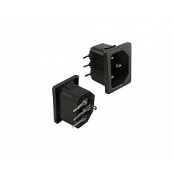 Разъем для офисной техники RUICHI AC-018 черный