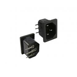 Разъем для офисной техники RUICHI AC-020 черный