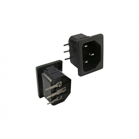Разъем для офисной техники RUICHI AC-020 черный