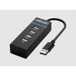 Usb хаб SIMAGIC P-E114 черный