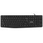 Клавиатура проводная CANYON KB-1 (CNE-CKEY01-RU) черный
