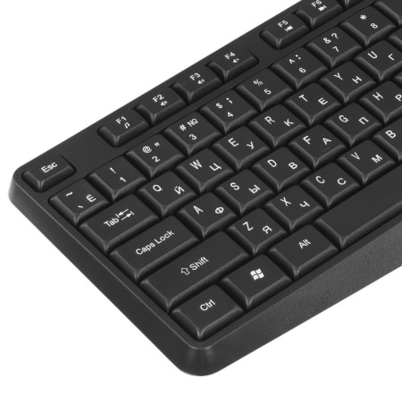 Клавиатура проводная CANYON KB-1 (CNE-CKEY01-RU) черный