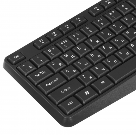 Клавиатура проводная CANYON KB-1 (CNE-CKEY01-RU) черный