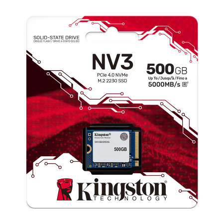 500 ГБ SSD диск Kingston SNV3SM3 (SNV3SM3/500G) синий