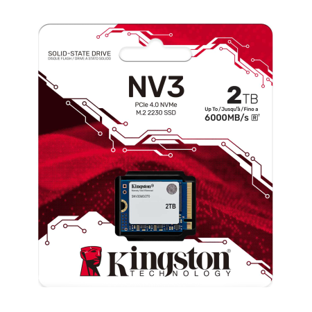 2 ТБ SSD диск Kingston SNV3SM3 (SNV3SM3/2T0) синий