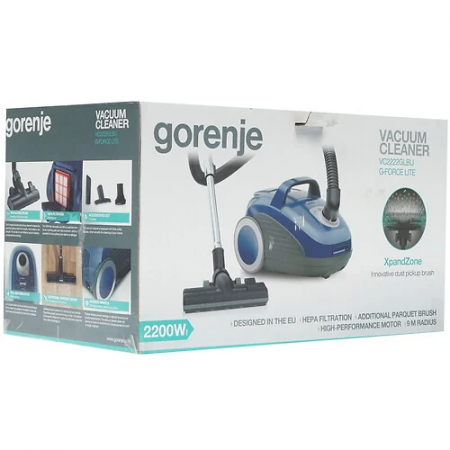 Пылесос Gorenje VC2222GLBU Синий