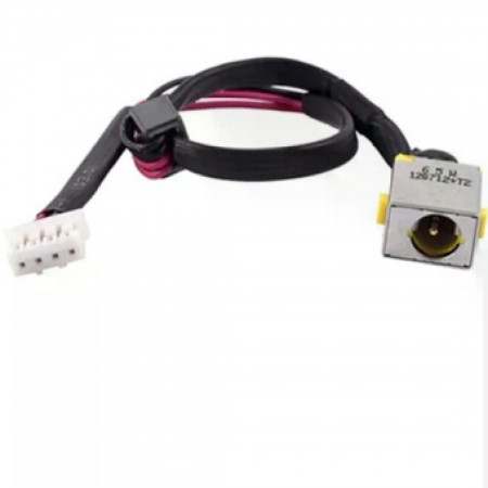 Разъём питания для ноутбука PJ047G-4 для ACER Aspire 5315/5230/5230E/7220/7320/7520/7720/5715/5715Z/5710/5710Z/5735/5310G/5315/5315Z/5620/7720Z/7720G/8920 серебристый
