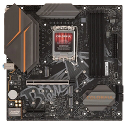 Материнская плата Colorful BATTLE-AX B760M-PLUS WIFI D5 V20 черный