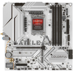 Материнская плата Colorful BATTLE-AX B760M-T WIFI V21A белый