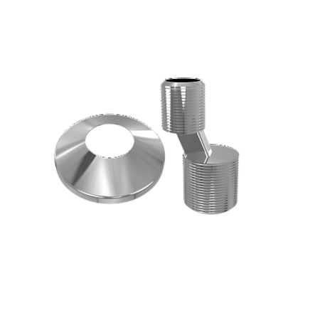 Эксцентрик Beste 3/4х1/2 (4620768882555) серебристый