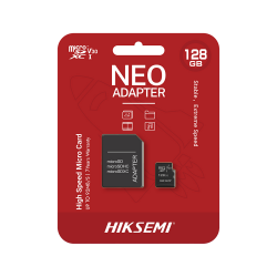 128 ГБ Карта памяти Hiksemi Neo Plus microSD (NEO HS-TF-C1/128G) + адаптер черный