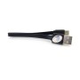 Кабель USB Type-C - USB 2.0 Type-AViTi U2UC (AGV-1493) 0.2м черный