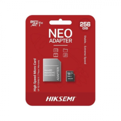 256 ГБ Карта памяти HikSemi NEO microSDXC (HS-TF-C1/256G) + адаптер черный