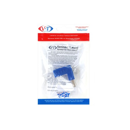 Переходник USB 3.0 Type-A - USB 3.0 Type-A ViTi U3AM/AF90 (AGV-0696) 0,035 м голубой