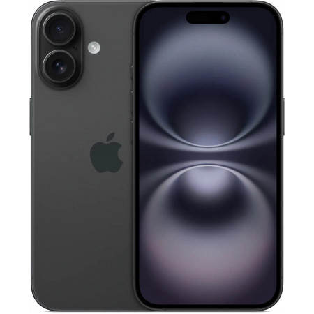 Смартфон Apple iPhone 16 MYE73HX/A 8/128 ГБ черный (Black)