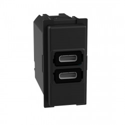 Механизм розетки Bticino K4191CC Living Now (K4191CC) черный Механизм розетки Bticino K4191CC Living Now (K4191CC) черный